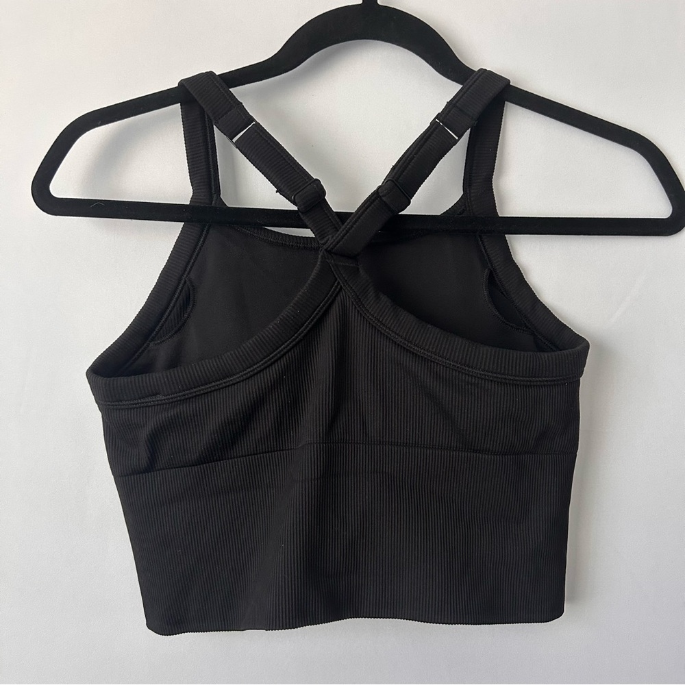 ALO Yoga Women's Seamless Ribbed Favorite Bra Tank - Picture 3 of 3